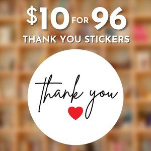 COPY - Packaging Stickers, Thank You Stickers, Br…